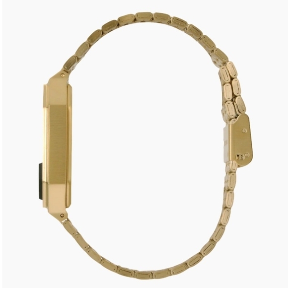 NWT Nixon Unisex Gold and Black Digital Watch - Picture 2 of 9